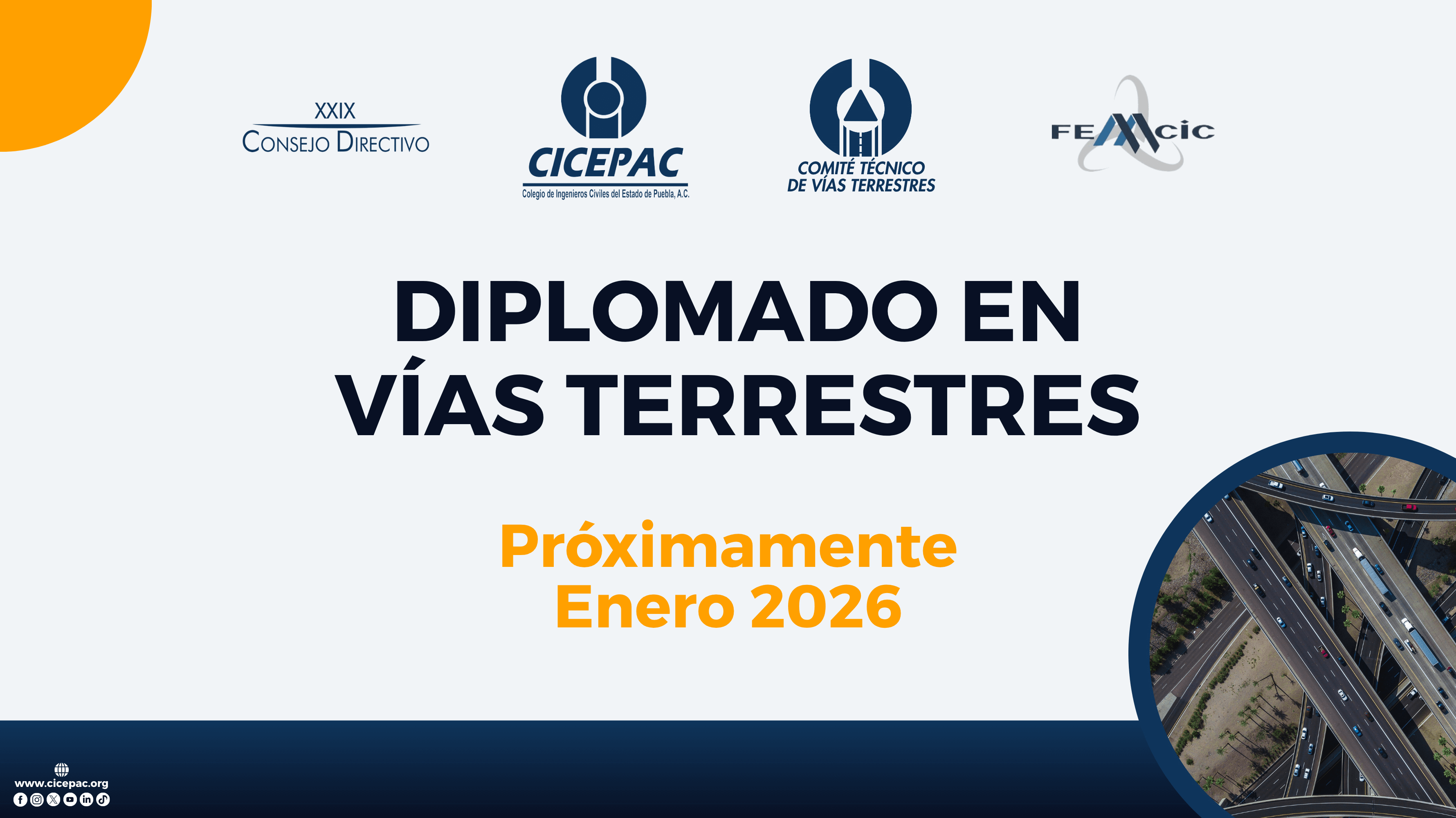 Diplomado en Vías Terrestres Próximamente