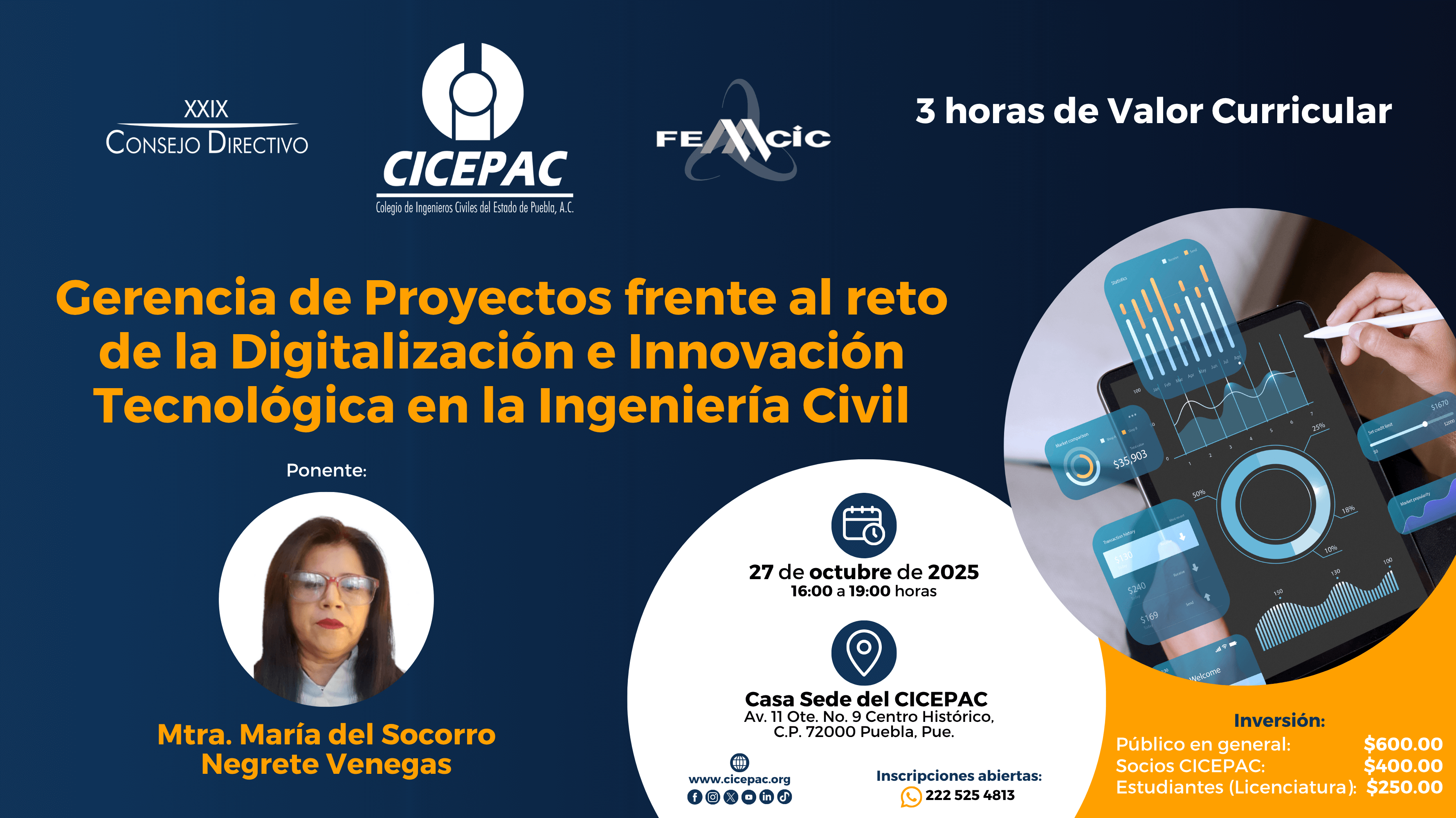 Gerencia de Proyectos frente al reto de la Digitalización e Innovación Tecnológica en la Ingeniería Civil