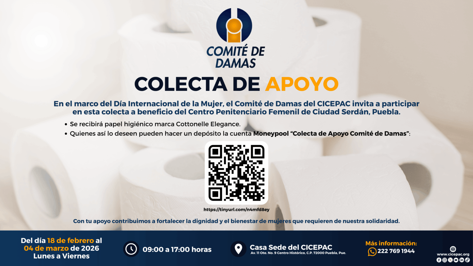 Colecta de Apoyo Comité de Damas