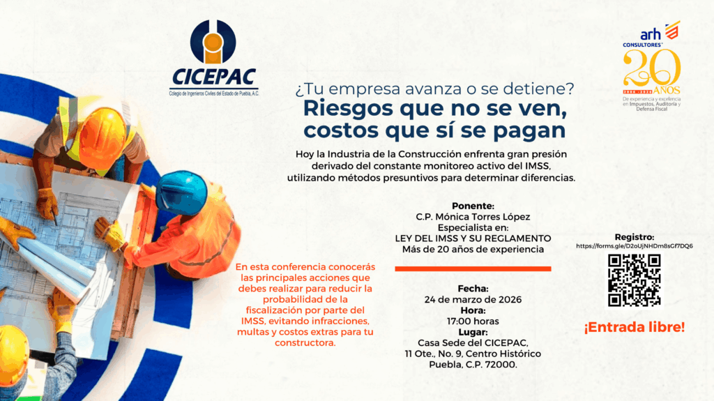 Conferencia Riesgos que no se ven, costos que sí se pagan