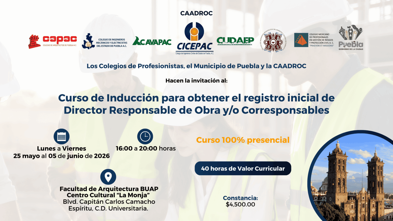 Curso DRO Puebla 2026