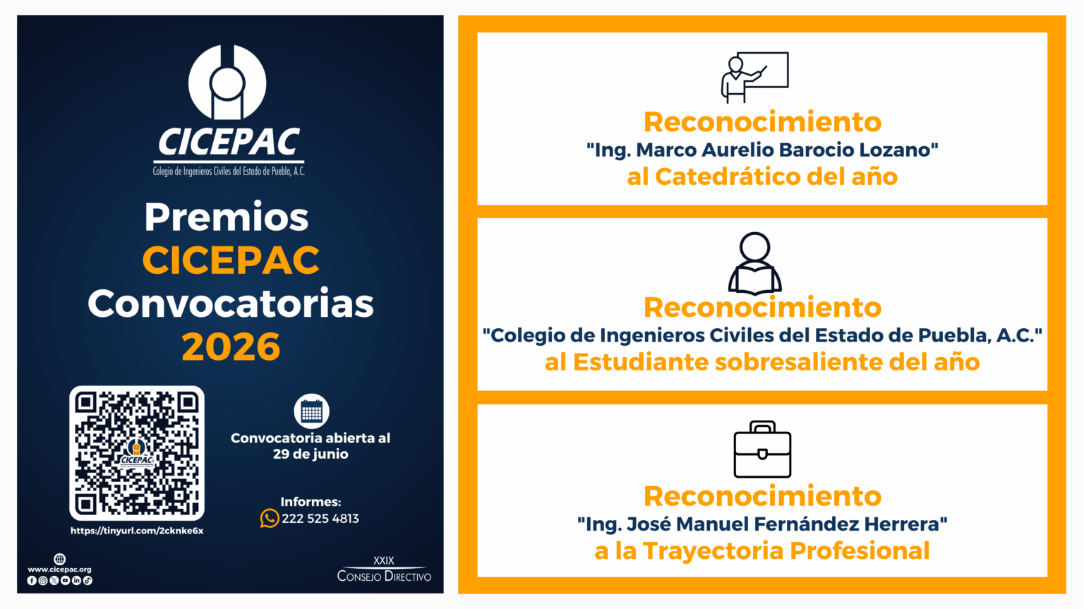 Premios CICEPAC Convocatorias 2026