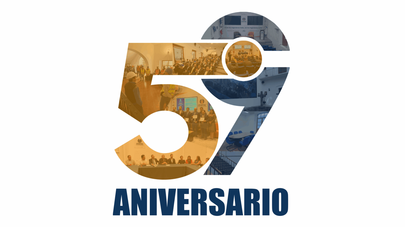 Poyección 59° Aniverario del CICEPAC