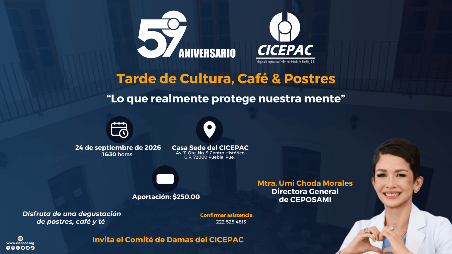 Tarde de Cultura Café y Postres 2026